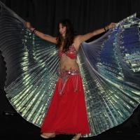 Kirstin mit Wings