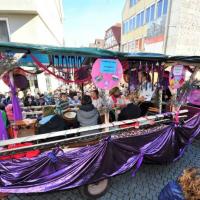 Lollsumzug am 12.102015 mit der Orientlischen Tanzgruppe Balady Bad Hersfeld