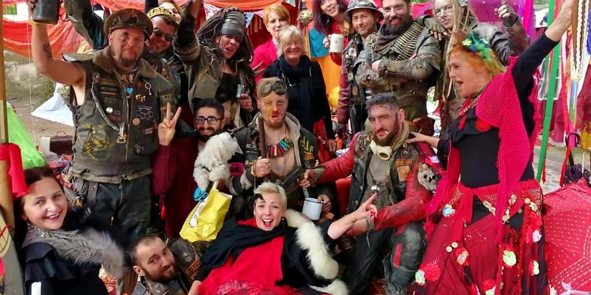 Besuch der Endzeitler  Rotenburg Annotopia 2019